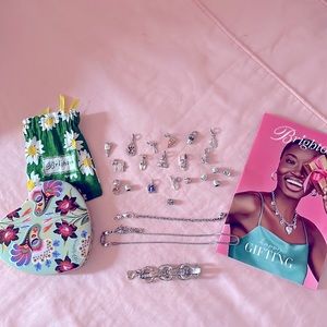 Brighton Jewelry Collection Charms, Charm Bracelet and Necklace
